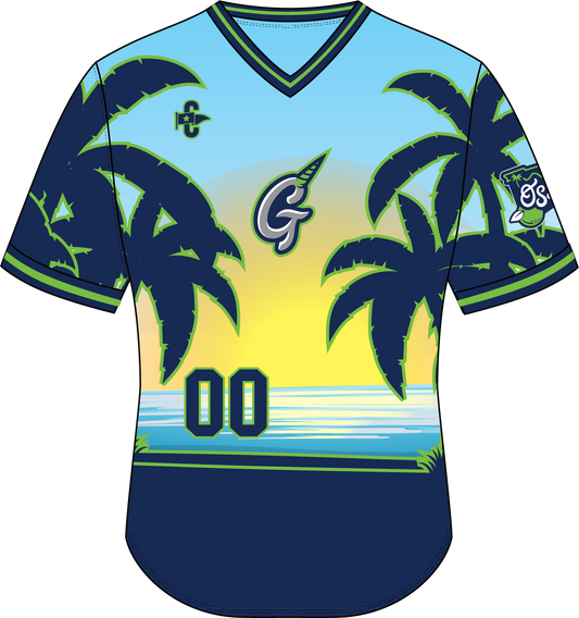 Fun V-Neck Gnarlies Game Jersey